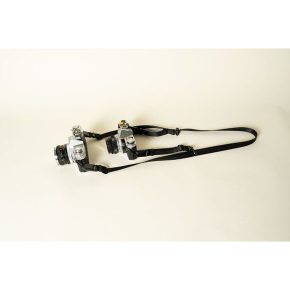 Dual Tier Adjustable Camera Strap  38-50" Peak Design Anchors Quick Release - Picture 7 of 14